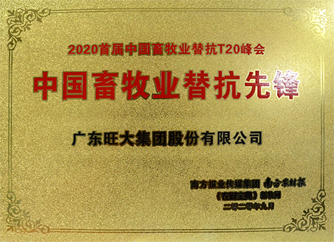 中国畜牧业替抗先锋